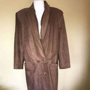 Women's Brown Leather Jacket